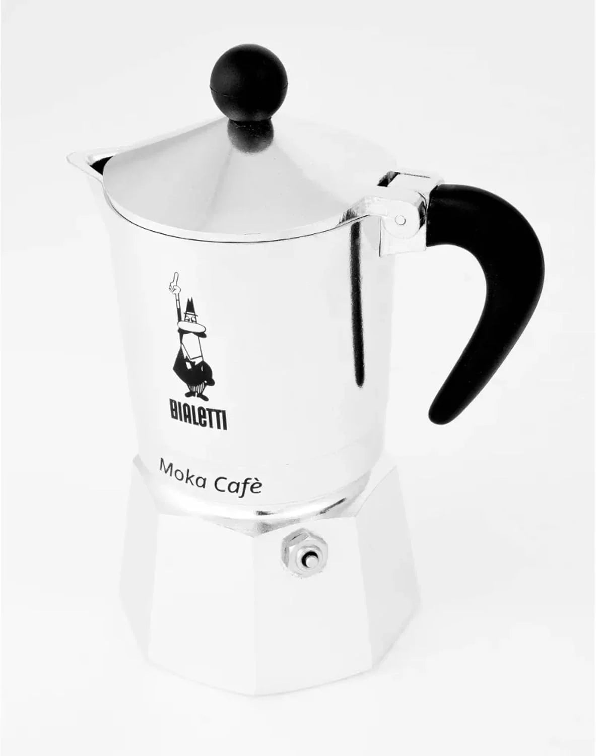 Bialetti Moka Express 3 Cup Moka Pot, Aluminum Stovetop Espresso Maker